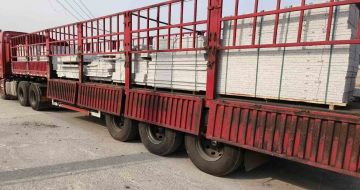 许昌 白麻荔枝面外墙干挂，工厂装车日常