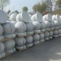 许昌 白麻花岗岩石材圆球，石球，挡车球，隔离球，景观石球，风水球等