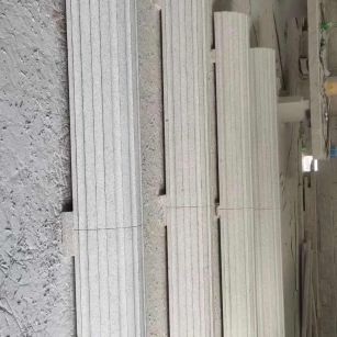 许昌 花岗岩厂家带你看白麻花岗岩门楼大柱柱皮