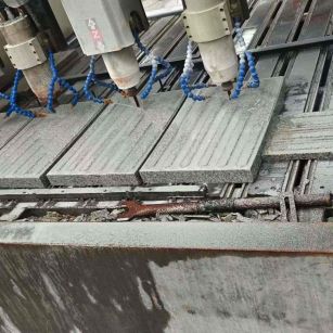 许昌 芝麻白花岗岩荔枝面盲道雕刻