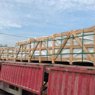 许昌 芝麻白花岗岩地铺石出口专车-泰国游