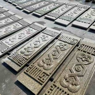 许昌 黄金麻花岗岩外墙雕刻板