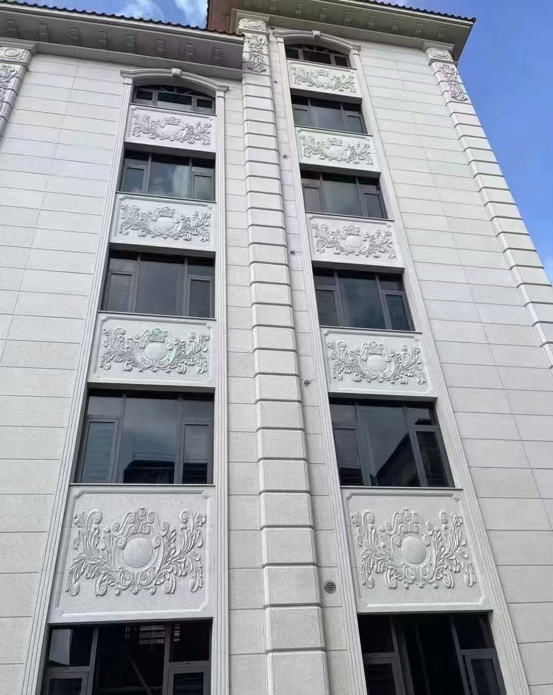 许昌 白麻荔枝面花岗岩别墅外墙干挂