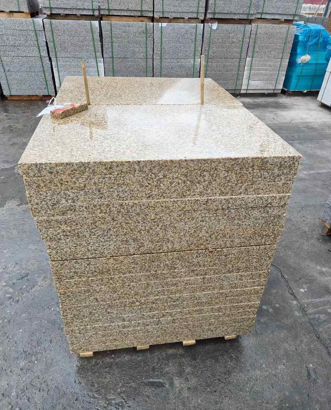 许昌 湖北黄金麻花岗岩石材荔枝面外墙石材