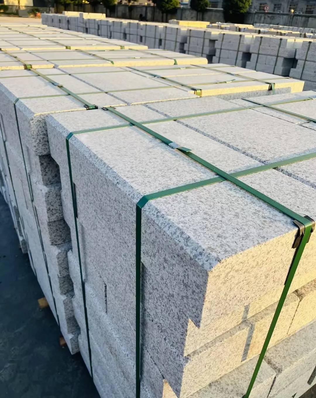 许昌 白麻花岗岩路沿石，马路牙子，路缘石，平石，立缘石等