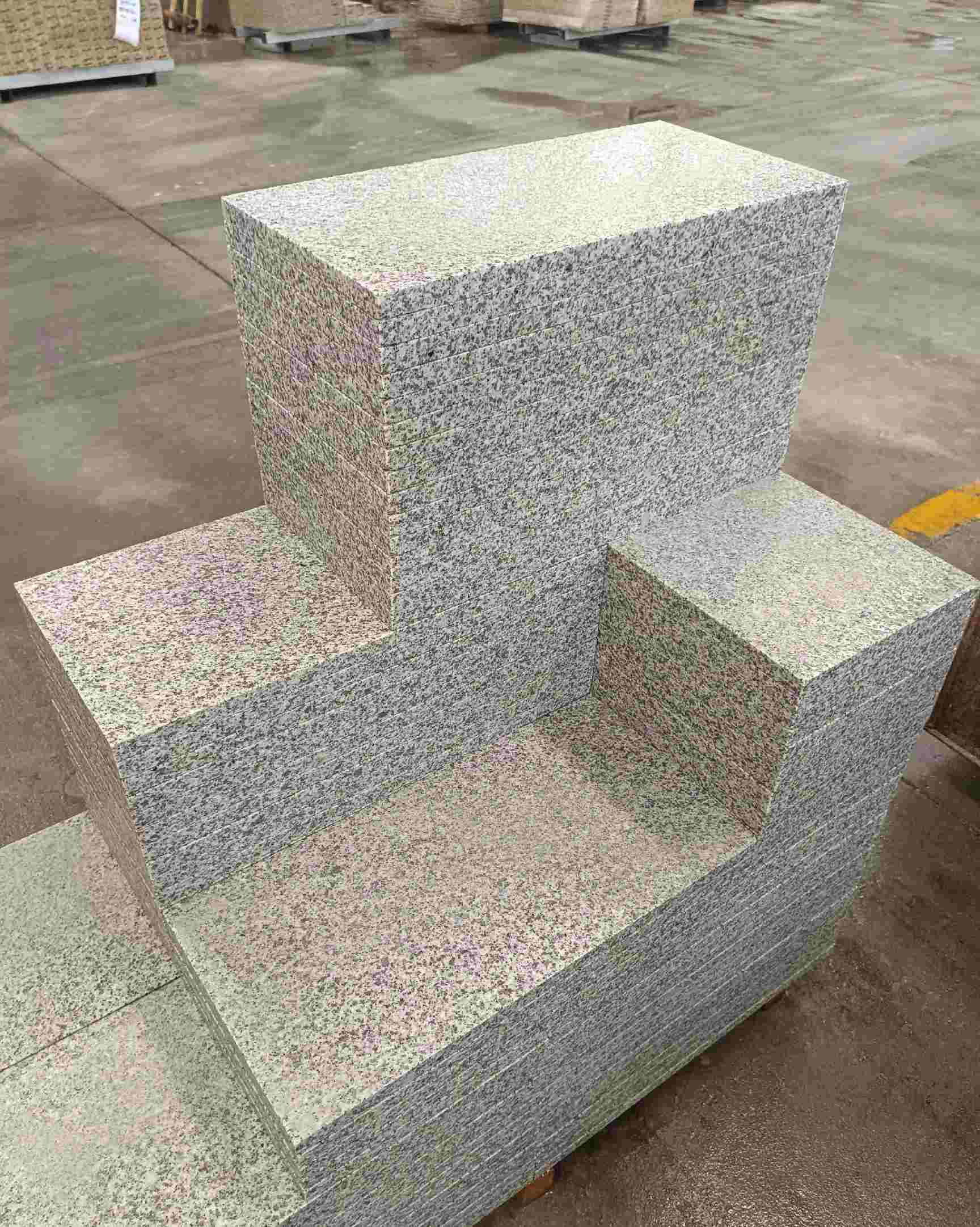 许昌 白麻花岗岩荔枝面地铺石