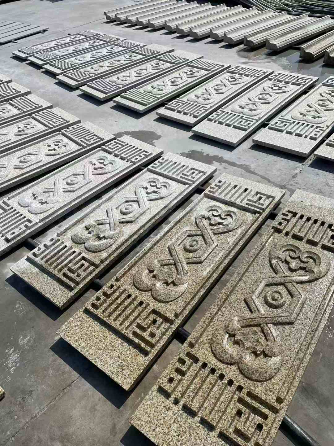 许昌 黄金麻花岗岩外墙雕刻板